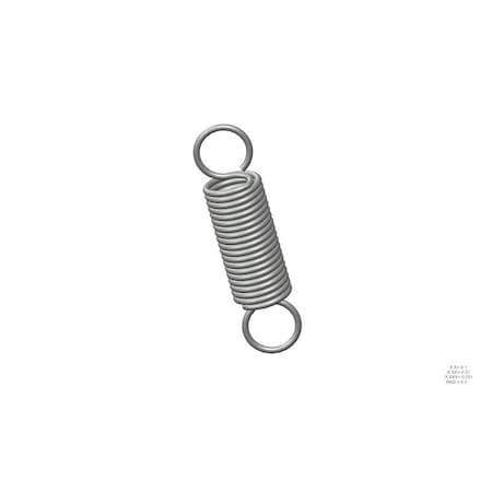Approved Vendor Extension Spring, O=1.125, L= 4.50, W= .125 G509969287